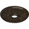Ekena Millwork Apollo Medallion (Canopies up to 5 5/8"), 16 1/2"OD x 3 5/8"ID x 1 1/8"P, Stone Hearth Crackle CM16APSHC - alternate 2